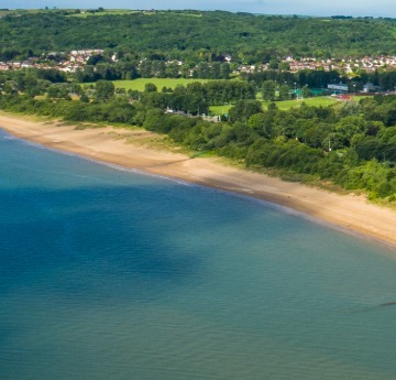 Aerial view of Singleton campus