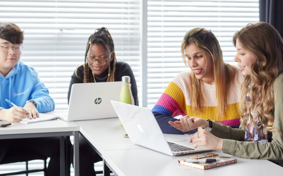 students attending a workshop