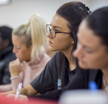 Students in lecture