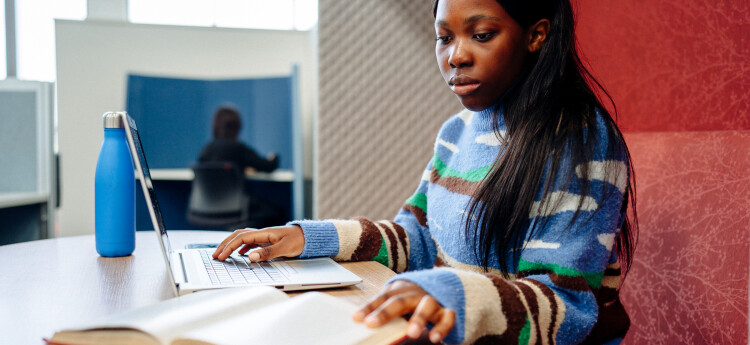 Girl Studying